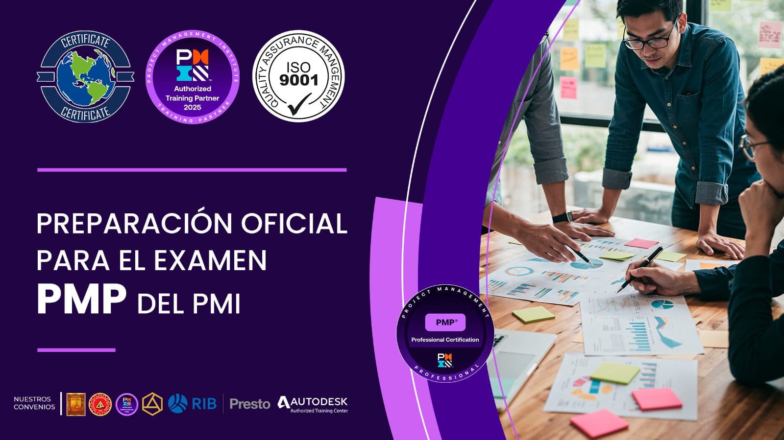 Diplomado Preparación Oficial para el examen PMP del PMI