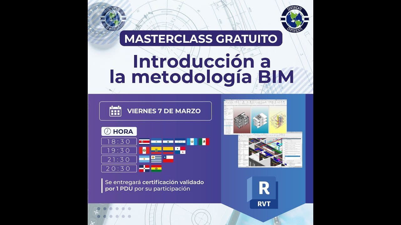 MASTERCLASS INTRODUCCION A LA METODOLOGIA BIM