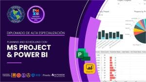 Diplomado Internacional De Alta Especialización en MS Project y Power BI