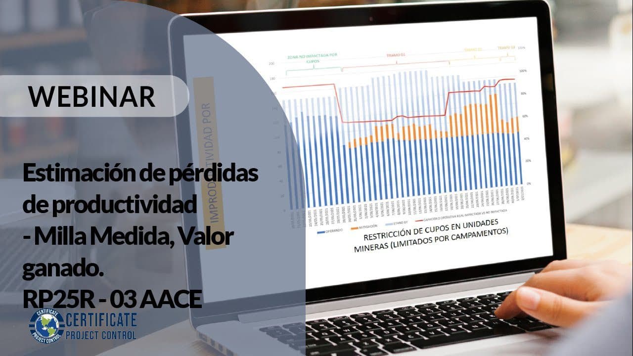 Estimación De Pérdidas De Productividad - Milla Medida, Valor Ganado.| Rp25r - 03 Aace