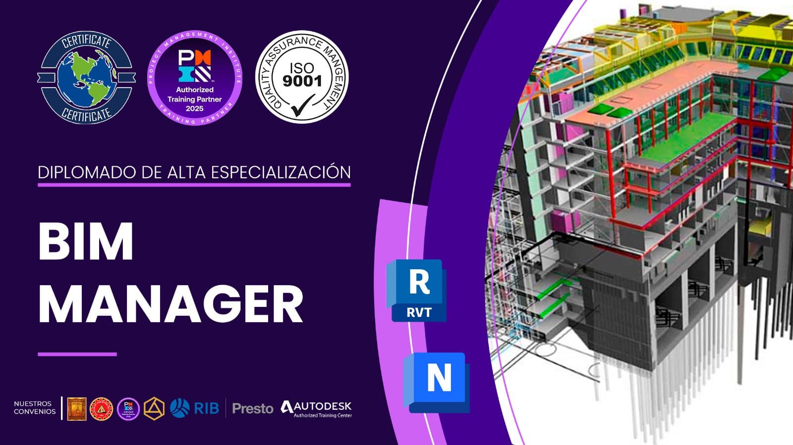 Diplomado de Alta Especialización En BIM Manager