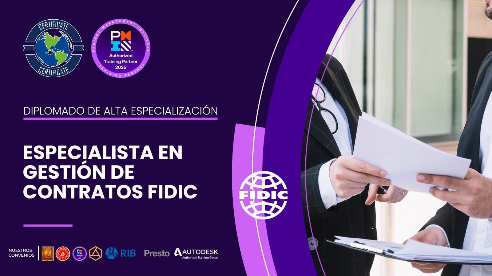 Diplomado Internacional De Alta Especialización Especialista En Gestión De Contratos Fidic
