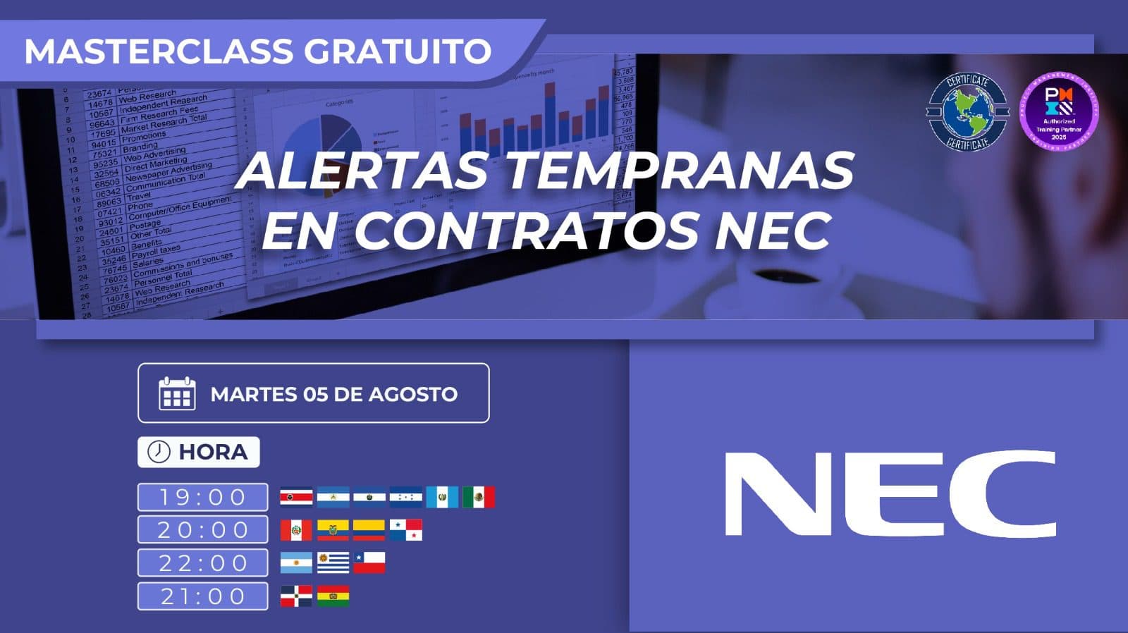 Alertas Tempranas en Contratos NEC