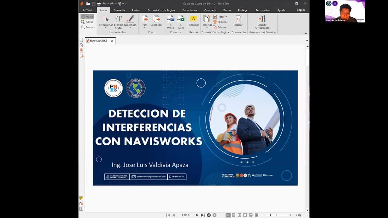 Detección de Interferencias con Navisworks