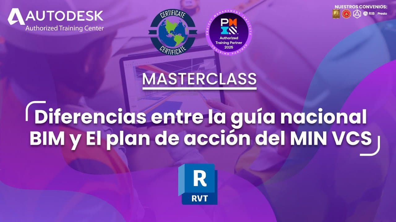 Diferencias entre la guía nacional BIM y El plan de acción del MIN VCS