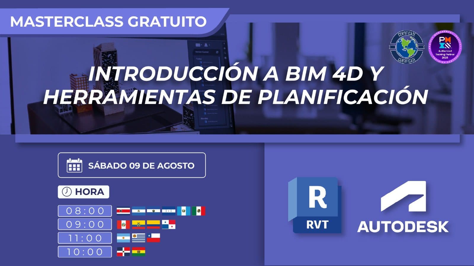 Introducción a BIM 4D y Herramientas de planificación
