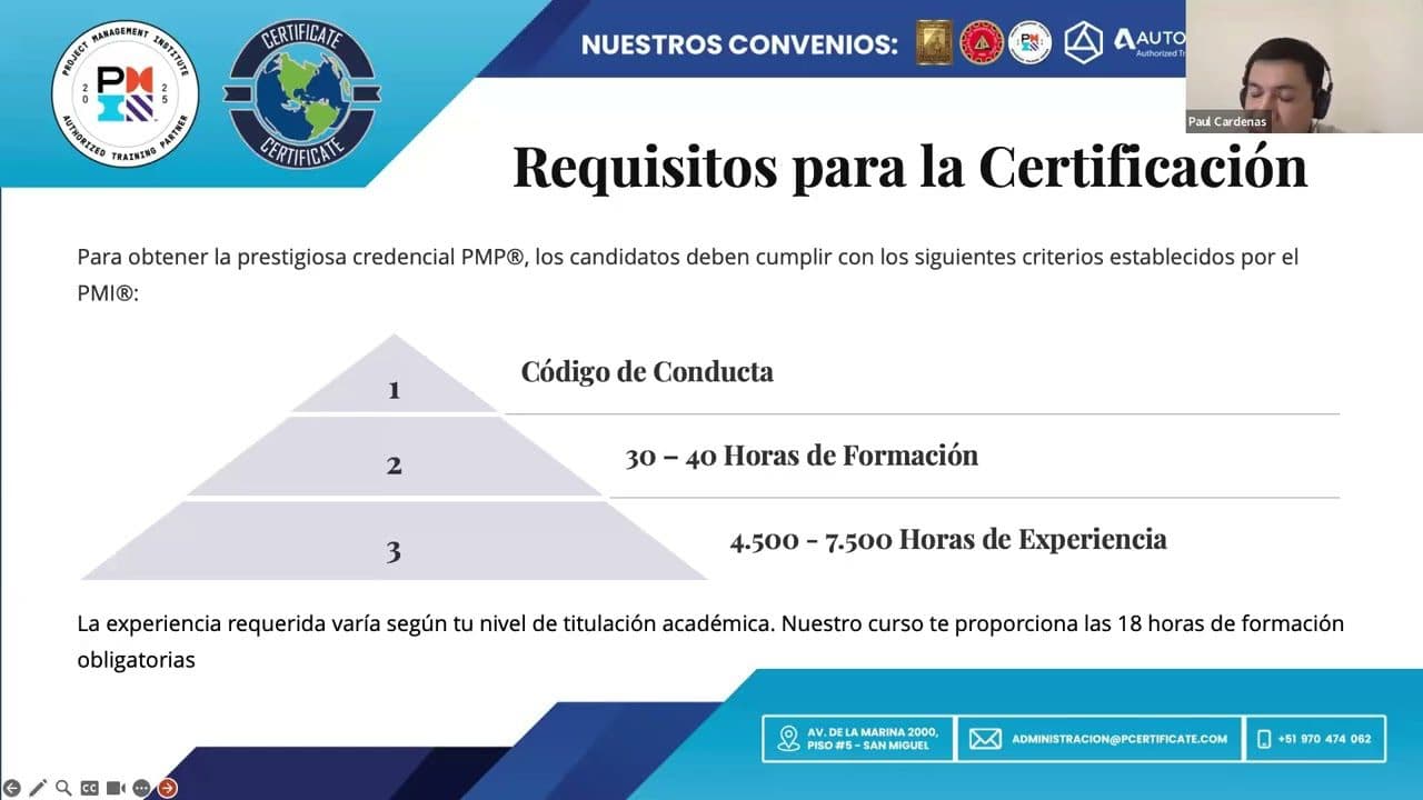 Masterclass Resolucion De Preguntas Oficiales PMI-RMP